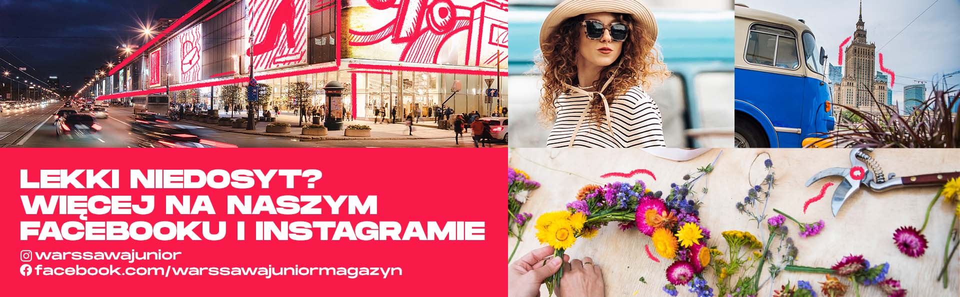 Do zobaczenia na FB i Instagramie