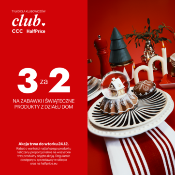 Świąteczna akcja 3 za 2